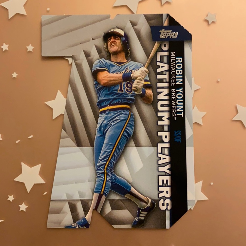 TOPPS baseball card Robin Yount